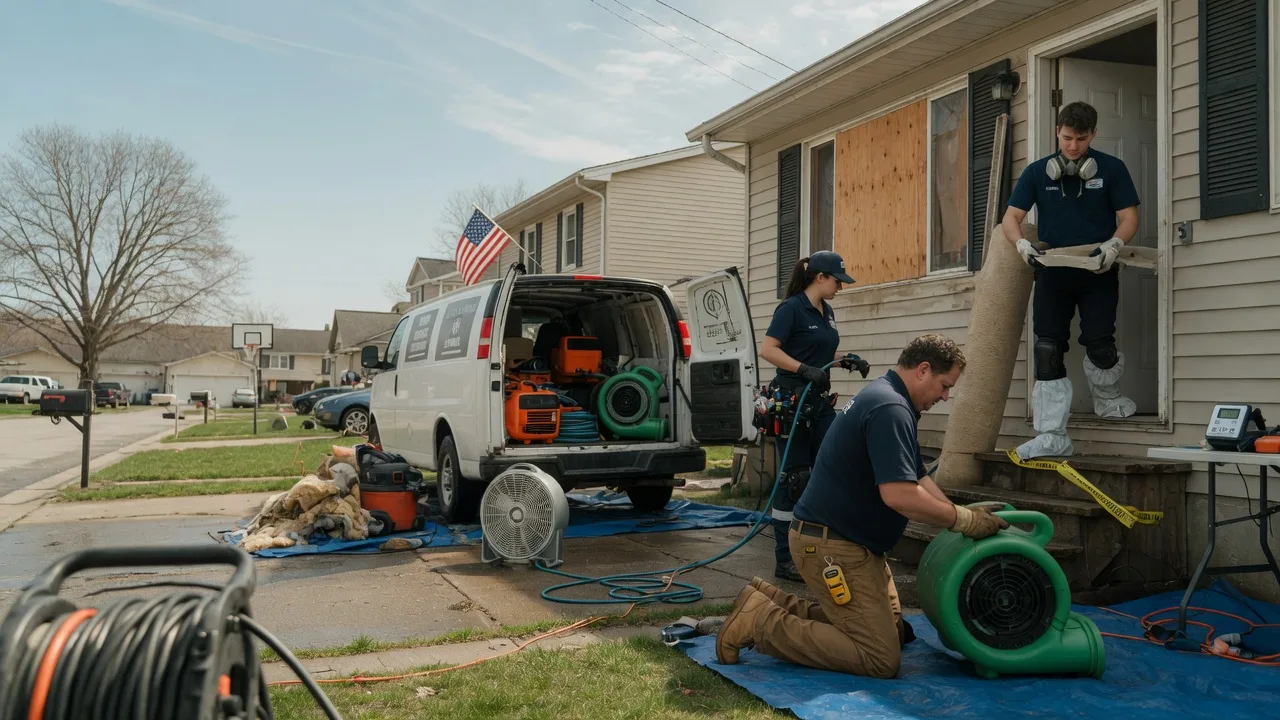 Water Damage Restoration in Story, AR near me